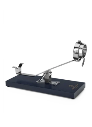 Soporte Jamonero Premium de Acero Inox. con cabezal 360º exclusivo de Cinco Jotas